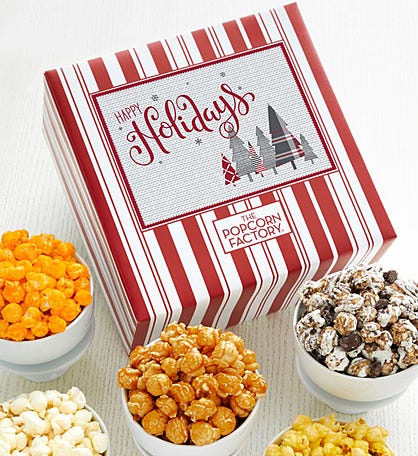 Packed With Pop® Happy Holiday Plaid Trees